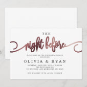 Roos Gold de nacht ervoor Kaart (Voorkant / Achterkant)