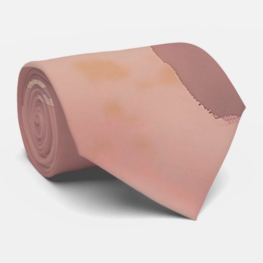 Roos Gold Design Mannen Stropdas (Opgerold)