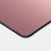 Roos Gold Desk Mat met uw naam Tekst (Hoek)