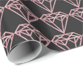 Roos Gold Diamond Cadeaupapier (Rol Hoek)