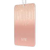 Roos Gold Diamond Look Monogram Luchtverfrisser (Links)