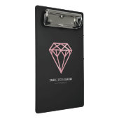 Roos Gold Diamond Mini Klembord (Schuin)