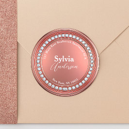 Roos Gold Diamond Sparkle Retouradres Label