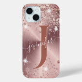 Roos Gold Diamonds - op maat gesneden Case-Mate iPhone Case (Achterkant)