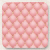 Roos Gold Diamonds Tufted Onderzetter (Voorkant)
