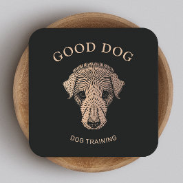 Roos Gold Dog Trainer Training Visitekaartje