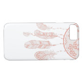 Roos Gold Dreamweaver op transparant Hoesje (Achterkant (Horizontaal))