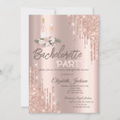 Roos Gold Drivers Bachelorette Party Kaart (Voorkant)