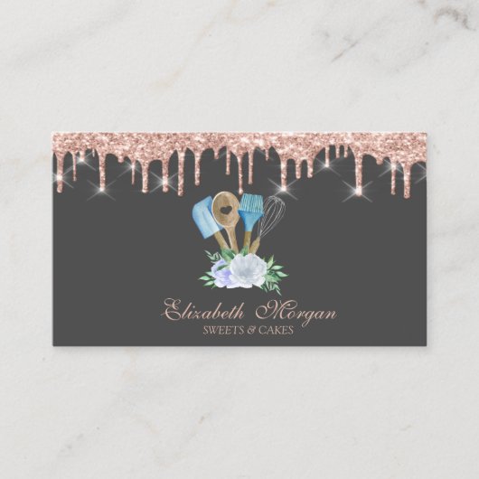 Roos Gold Drivers Bakery Pawel Tools Visitekaartje (Voorkant)