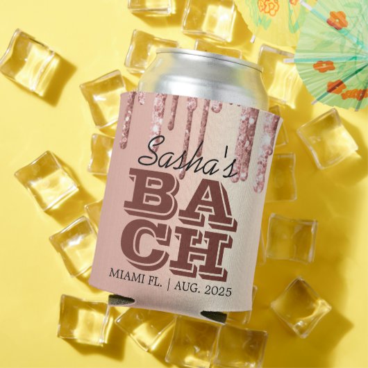 Roos Gold Drives Bachelorette Party - Gepersonalis Blikjeskoeler (Insitu Zomer)