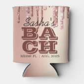 Roos Gold Drives Bachelorette Party - Gepersonalis Blikjeskoeler (Voorkant)