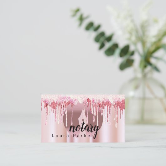 Roos Gold Driving Notional Loan Signing Agent Visitekaartje (Staand voorkant)