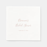 Roos Gold Eenvoudige minimalistische Vrijgezellenf