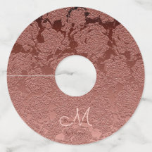 Roos Gold Elegant Weddenschappen Reception Monogra