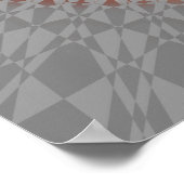 "Roos Gold Elephant Radiance" | Elephant Mandala Poster (Hoek)