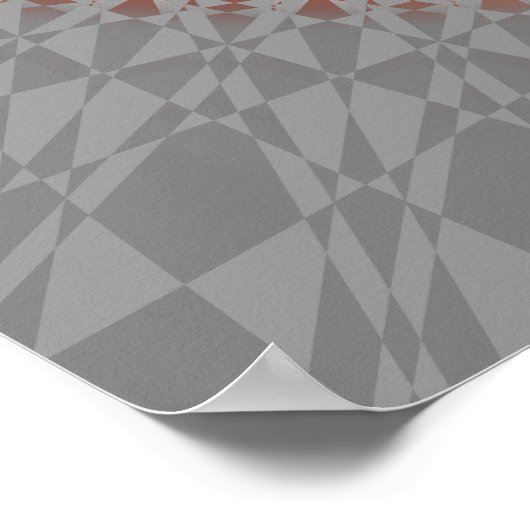 "Roos Gold Elephant Radiance" | Elephant Mandala Poster (Hoek)