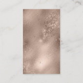 Roos Gold & elke kleur Herfst Plaid bruiloft Detai Informatiekaartje (Achterkant)