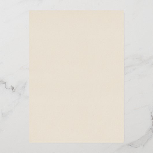 Roos Gold en Blush Art Deco Opslaan Datum Folie Uitnodiging (Achterkant)