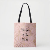 Roos Gold en Blush Moeder van het Bride Tas (Voorkant)