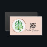 Roos Gold en Blush Pink Event Planner QR Code<br><div class="desc">Event planner visitekaartje aanpasbaar aan uw specifieke wensen.</div>