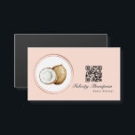 Roos Gold en Blush Pink Event Planner QR Code<br><div class="desc">Event planner visitekaartje aanpasbaar aan uw specifieke wensen.</div>