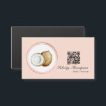 Roos Gold en Blush Pink Event Planner QR Code<br><div class="desc">Event planner visitekaartje aanpasbaar aan uw specifieke wensen.</div>