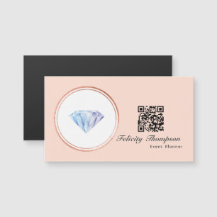 Roos Gold en Blush Pink Wedding Planner QR Code
