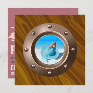 Roos Gold en Blush Roze Afstuderen Foto Kaart