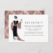 Roos Gold en Blush Wine Th-Weddenschappen Informatiekaartje (Voorkant / Achterkant)