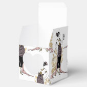 Roos Gold en goudwijn Bedankdoosjes (Geopend)