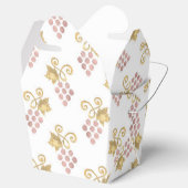 Roos Gold en goudwijn Bedankdoosjes (Geopend)