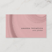 Roos Gold en roze gewas Visitekaartje (Voorkant)