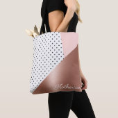 Roos Gold en Stip Tote Bag (Dichtbij)