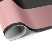 Roos Gold en zwart Cadeaupapier (Rol Hoek)