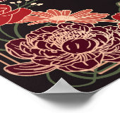 Roos Gold Enchanted Garden Wedding Welkomstbord Poster (Hoek)