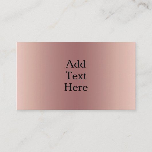 Roos Gold Enclosure Kaart (Voorkant)