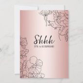 Roos Gold Enterprise 50e verjaardag Kaart (Achterkant)