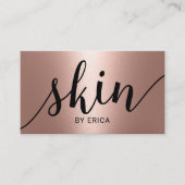 Roos Gold estheticus  Visitekaartje (Voorkant)