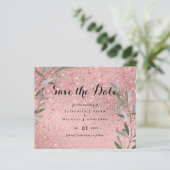 Roos Gold Eucalyptus laat de Folie in de ogen kijk (Staand voorkant)