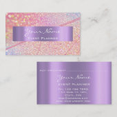 Roos Gold Event Planner BRUILOFT MAKE-UP Afsprakenkaartje (Voorkant / Achterkant)