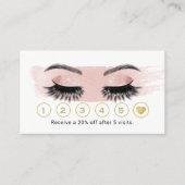 Roos Gold Eyelash Makeup Artist Blush Pink Loyalty (Voorkant)