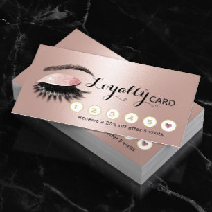 Roos Gold Eyelash Salon Makeup Artiest Loyalty