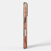 Roos Gold Faux Bois iPhone 16 Hoesje (Achterkant / Rechts)