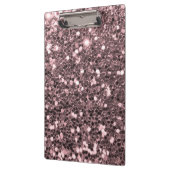 Roos Gold Faux Glitter Sparkles Klembord (Links)