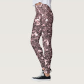 Roos Gold Faux Glitter Sparkles Leggings (Links)