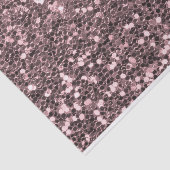 Roos Gold Faux Glitter Sparkles Tissuepapier (Detail)