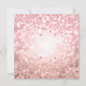 Roos Gold Floral 60th Birthday Glam Lights (Achterkant)