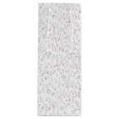 Roos Gold Floral Pattern Wijn Cadeautas (Voorkant)