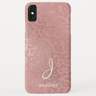 Roos Gold Foil Animal Pattern Monogram Case-Mate iPhone Case