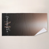 Roos Gold Foil Badhanddoek (Badhanddoek)